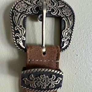 Free people Black Rock Western Belt in tan